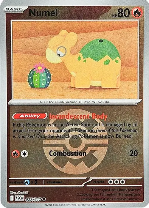 Numel - 027/217 (Quick Ball) card art