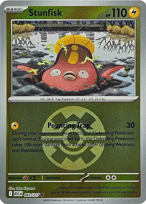 Stunfisk (Quick Ball) card art