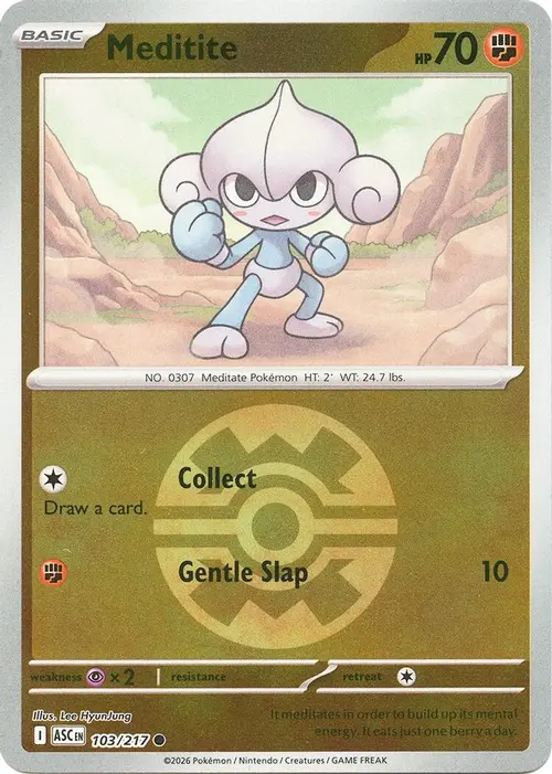 Meditite (Quick Ball) card art