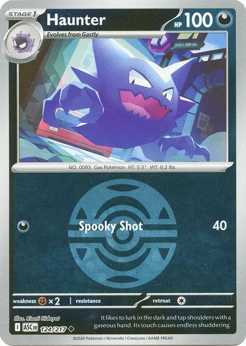 Haunter (Dusk Ball) card art