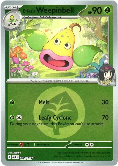 Erika's Weepinbell (Energy Symbol Pattern) card art
