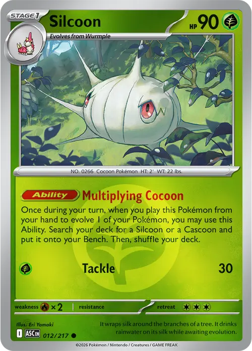 Silcoon (Energy Symbol Pattern) card art
