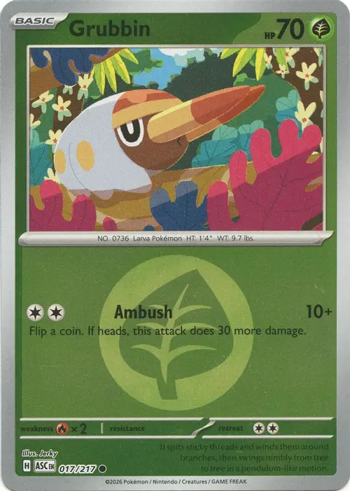 Grubbin (Energy Symbol Pattern) card art