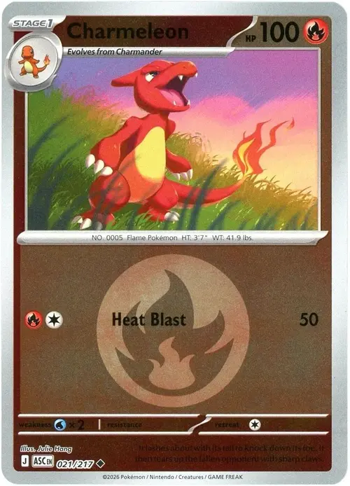 Charmeleon (Energy Symbol Pattern) card art