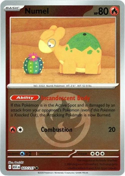 Numel - 027/217 (Energy Symbol Pattern) card art