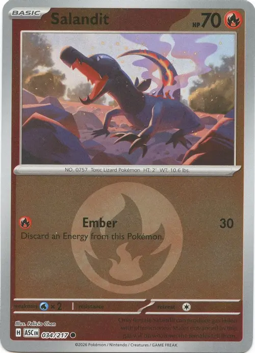 Salandit (Energy Symbol Pattern) card art