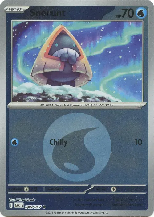 Snorunt - 046/217 (Energy Symbol Pattern) card art