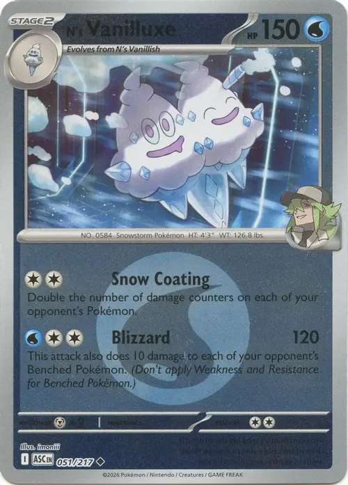 N's Vanilluxe (Energy Symbol Pattern) card art