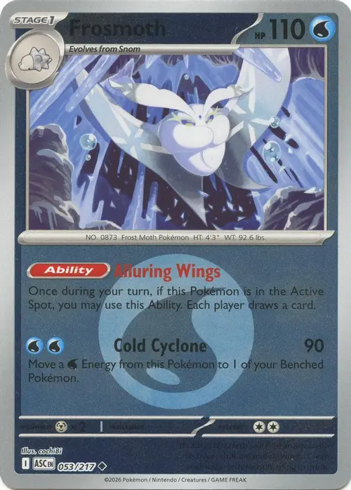 Frosmoth (Energy Symbol Pattern) card art