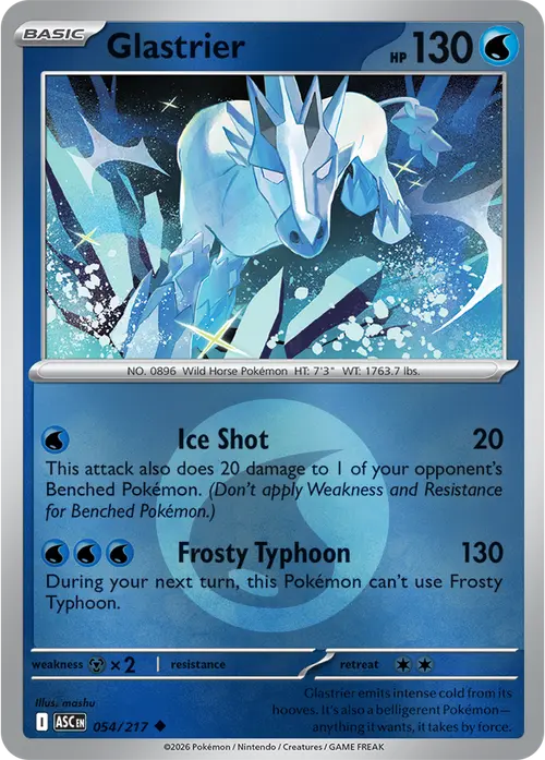 Glastrier (Energy Symbol Pattern) card art