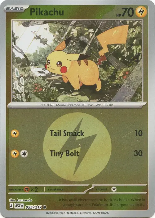 Pikachu (Energy Symbol Pattern) card art