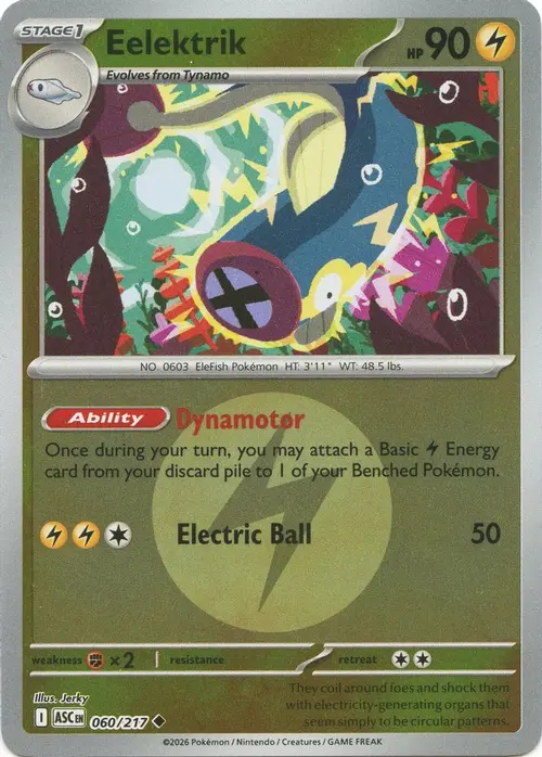 Eelektrik (Energy Symbol Pattern) card art