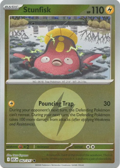 Stunfisk (Energy Symbol Pattern) card art