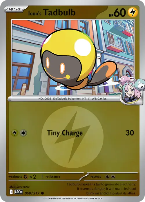 Iono's Tadbulb (Energy Symbol Pattern) card art