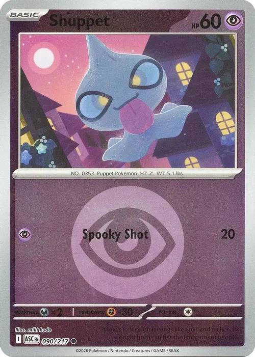 Shuppet (Energy Symbol Pattern) card art