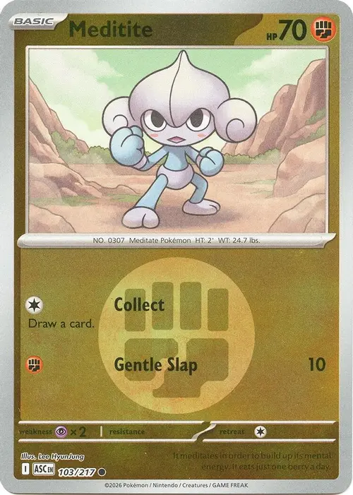 Meditite (Energy Symbol Pattern) card art