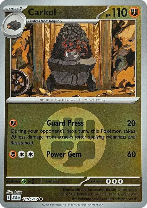 Carkol (Energy Symbol Pattern) card art
