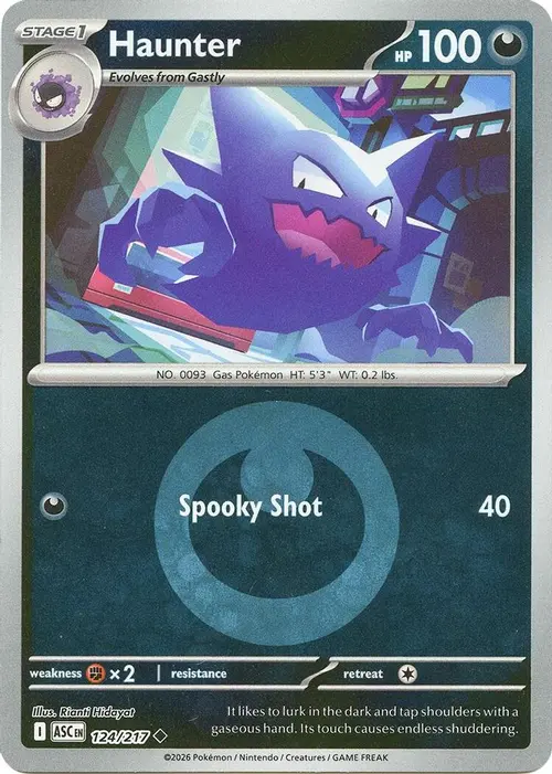 Haunter (Energy Symbol Pattern) card art