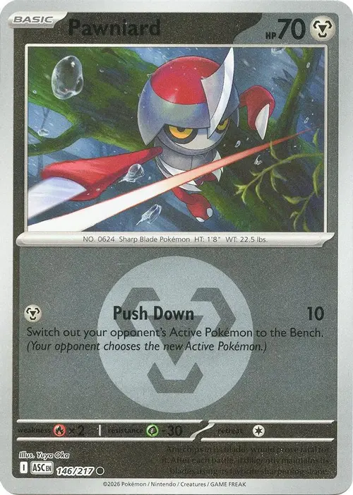 Pawniard (Energy Symbol Pattern) card art