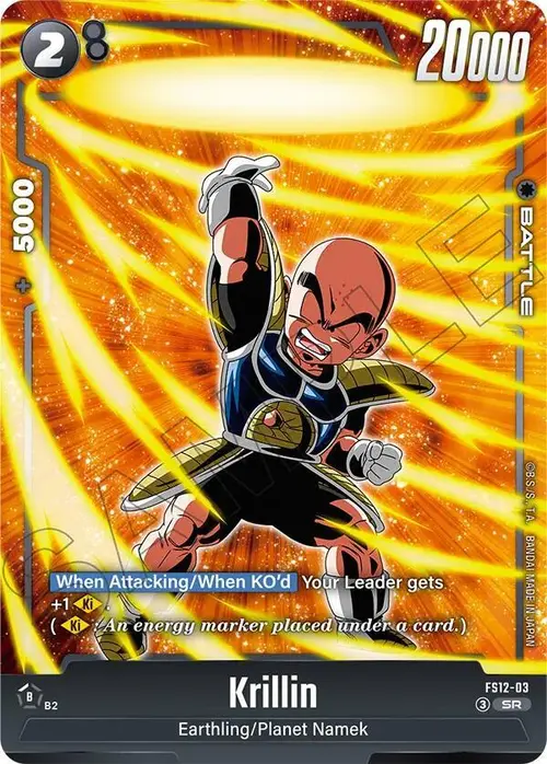 Krillin card art