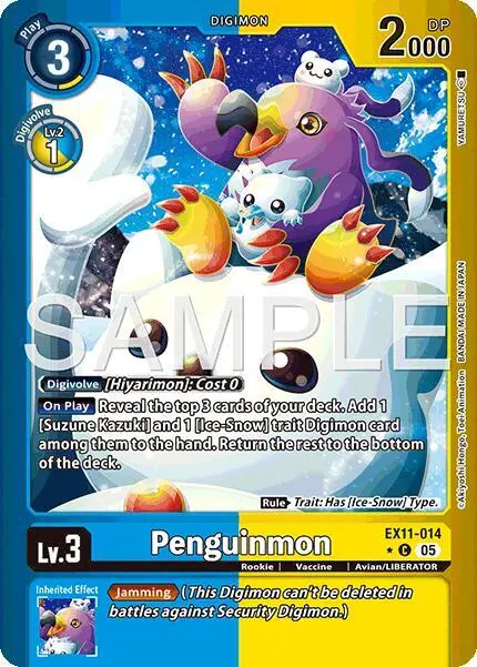 Penguinmon (Limited Foil) card art