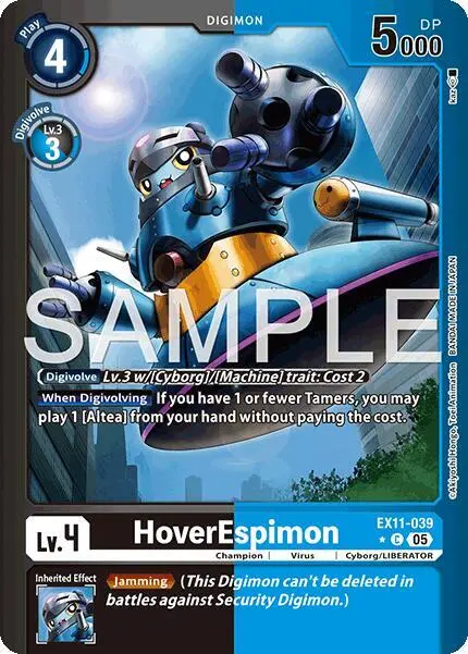 HoverEspimon (Limited Foil) card art