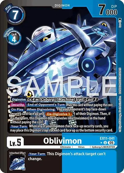 Oblivimon (Limited Foil) card art