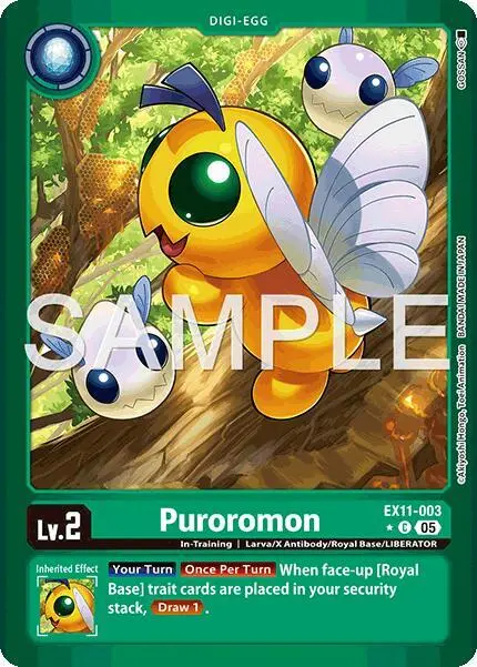 Puroromon (Limited Foil) card art