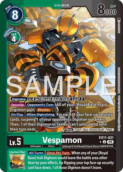 Vespamon (Limited Foil) card art