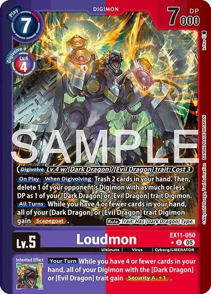Loudmon (Limited Foil) card art