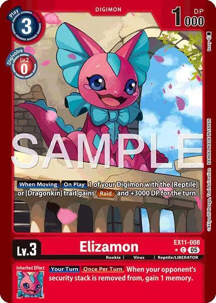 Elizamon (Limited Foil) card art