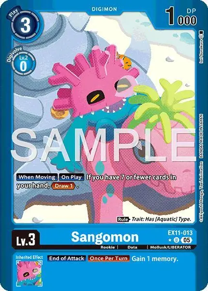 Sangomon (Limited Foil) card art