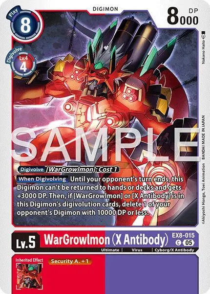 WarGrowlmon (X Antibody) (Reprint) card art