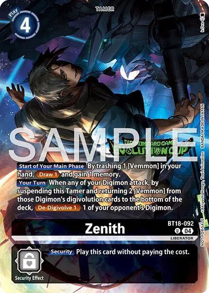 Zenith (Evolution Cup 2026 Vol. 1 Winner) card art