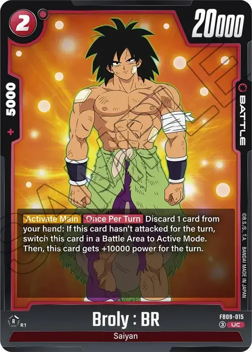 Broly : BR card art