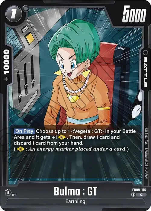 Bulma : GT card art