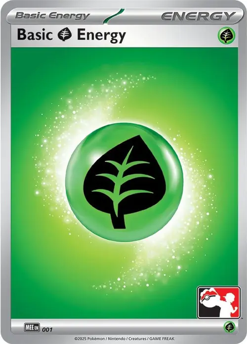 Basic Grass Energy - MEE 001 card art