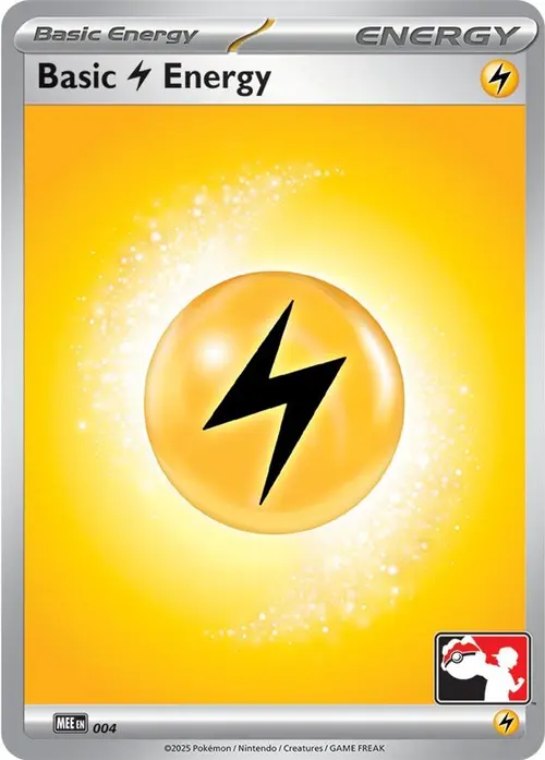 Basic Lightning Energy - MEE 004 card art