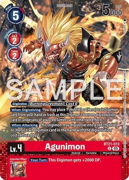 Agunimon (Event Pack 9) card art