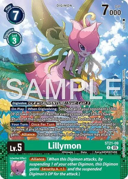 Lillymon (Event Pack 9) card art