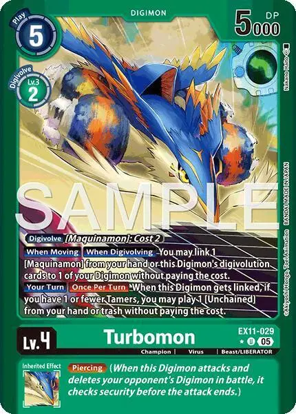 Turbomon (Limited Foil) card art