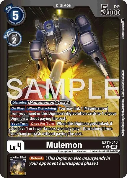 Mulemon (Limited Foil) card art
