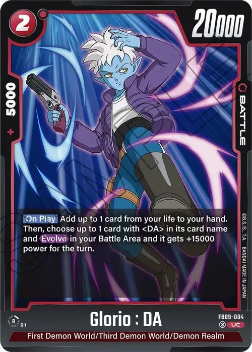 Glorio : DA card art