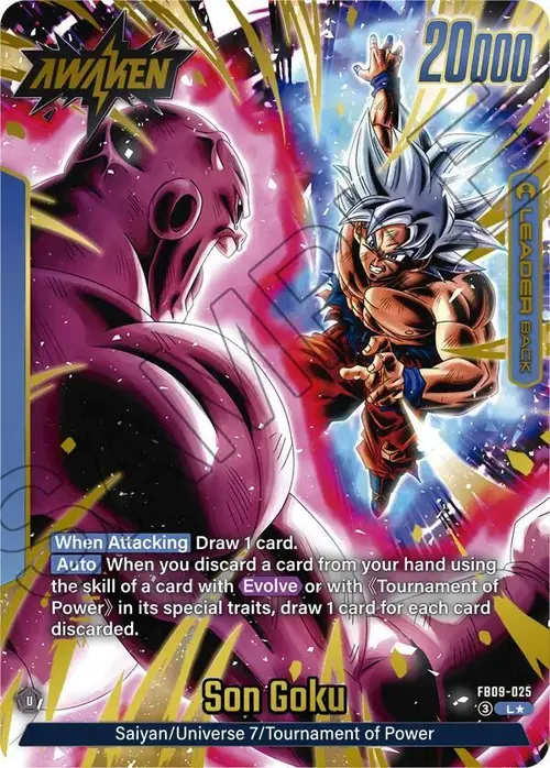 Son Goku (Alternate Art) card art