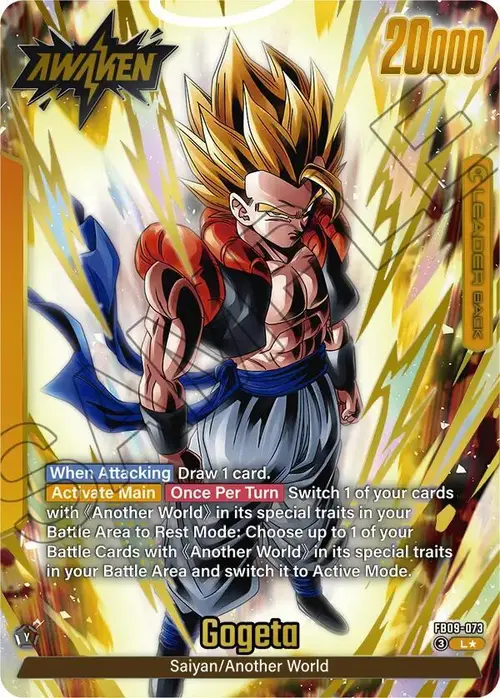 Son Goku/Vegeta // Gogeta (Alternate Art) card art