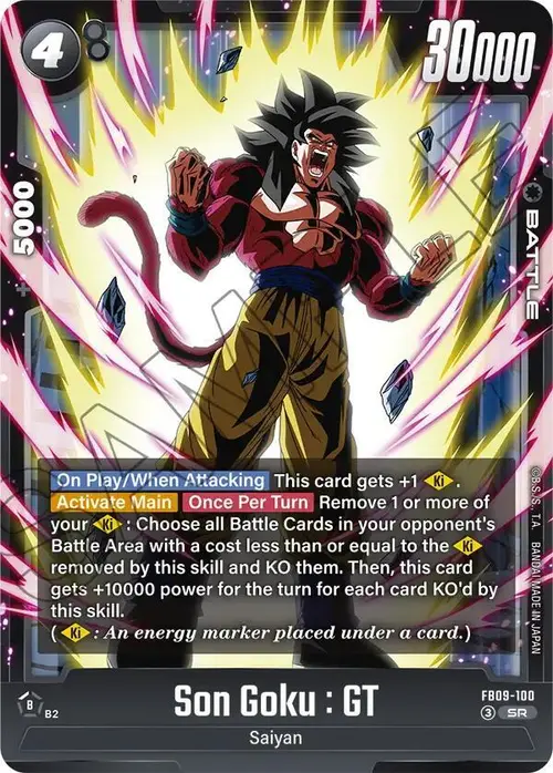 Son Goku : GT card art