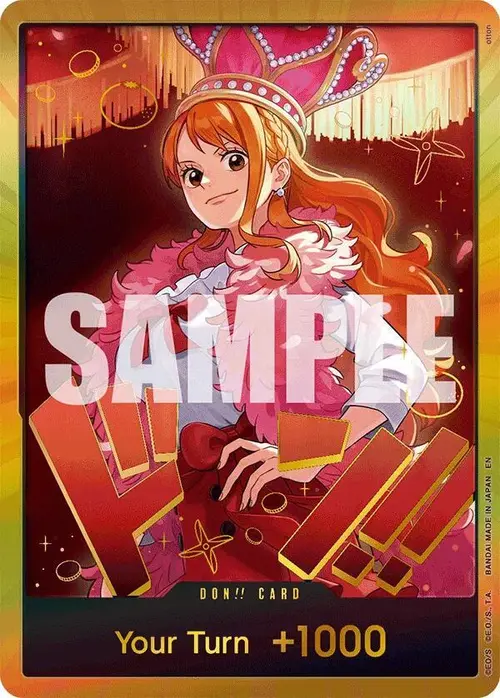 DON!! Card (Nami) (Gold) card art