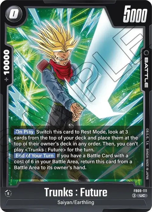 Trunks : Future card art