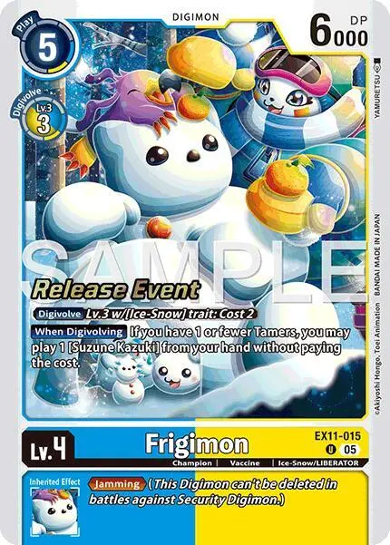 Frigimon card art