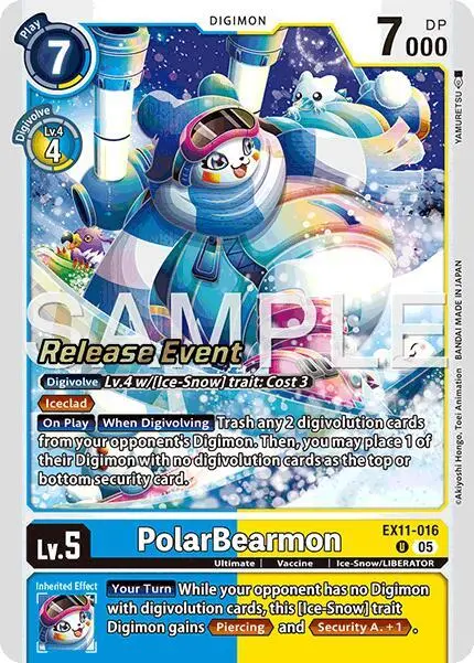 PolarBearmon card art
